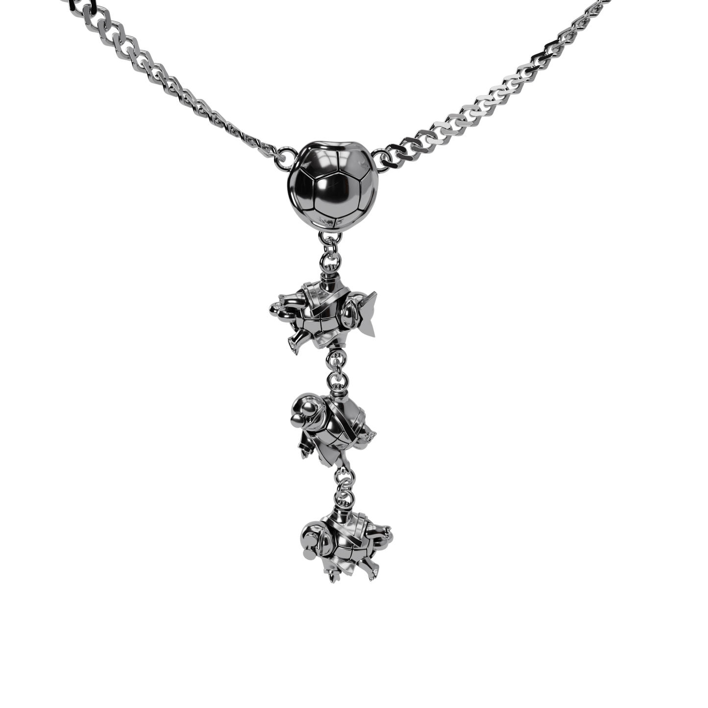 SQUIRTLE SQUAD NECKLACE