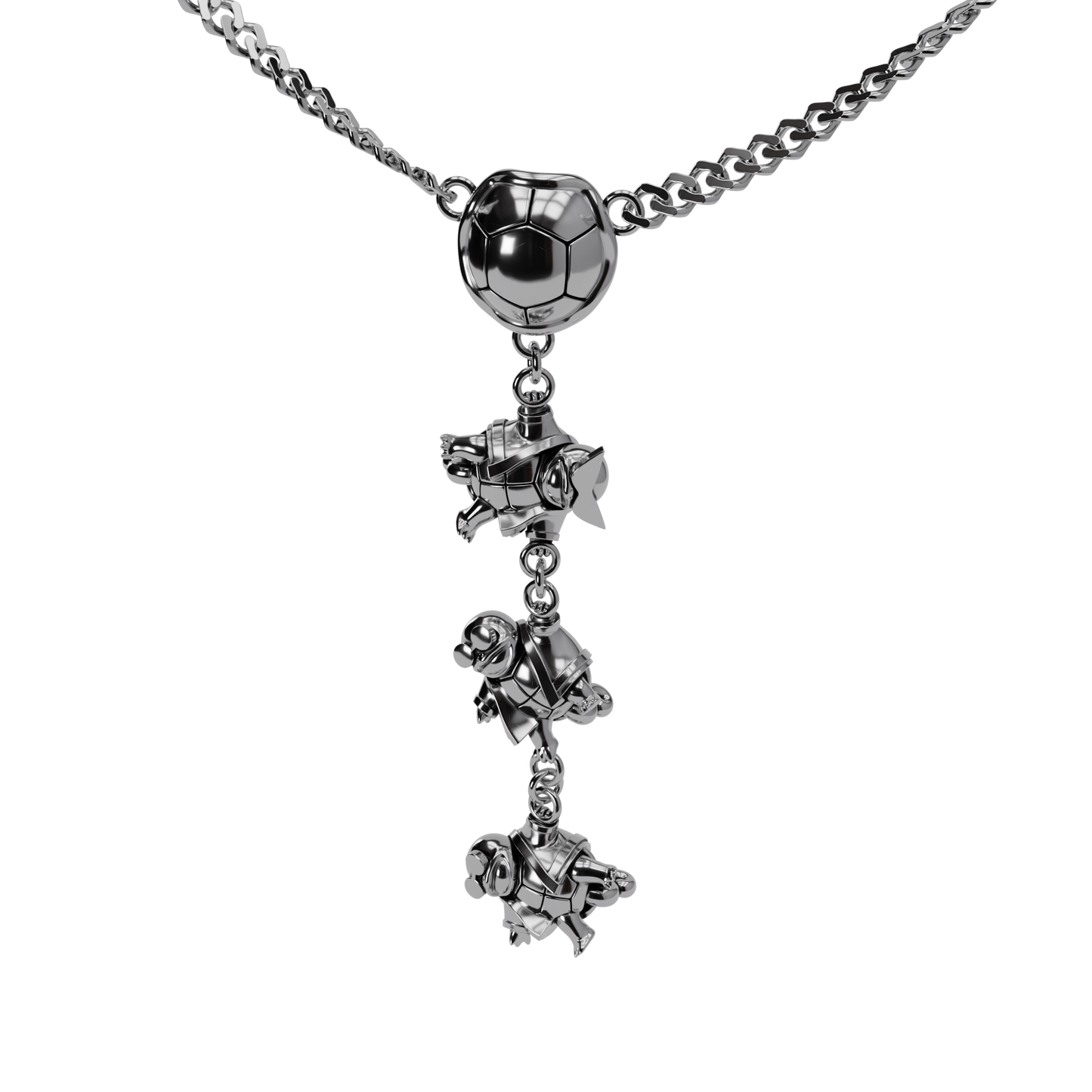 SQUIRTLE SQUAD NECKLACE