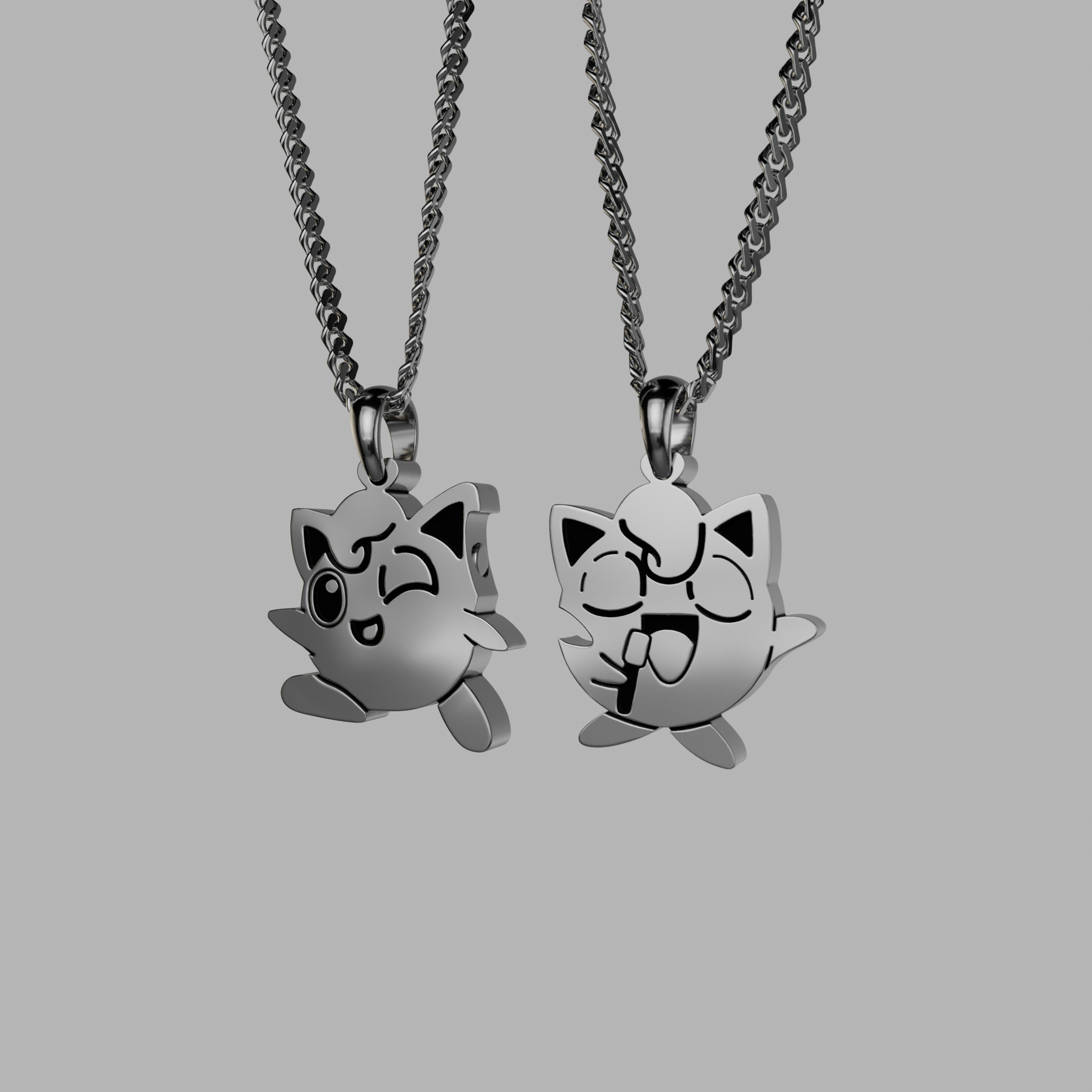 V-Day Jigglypuff Friendship Necklace