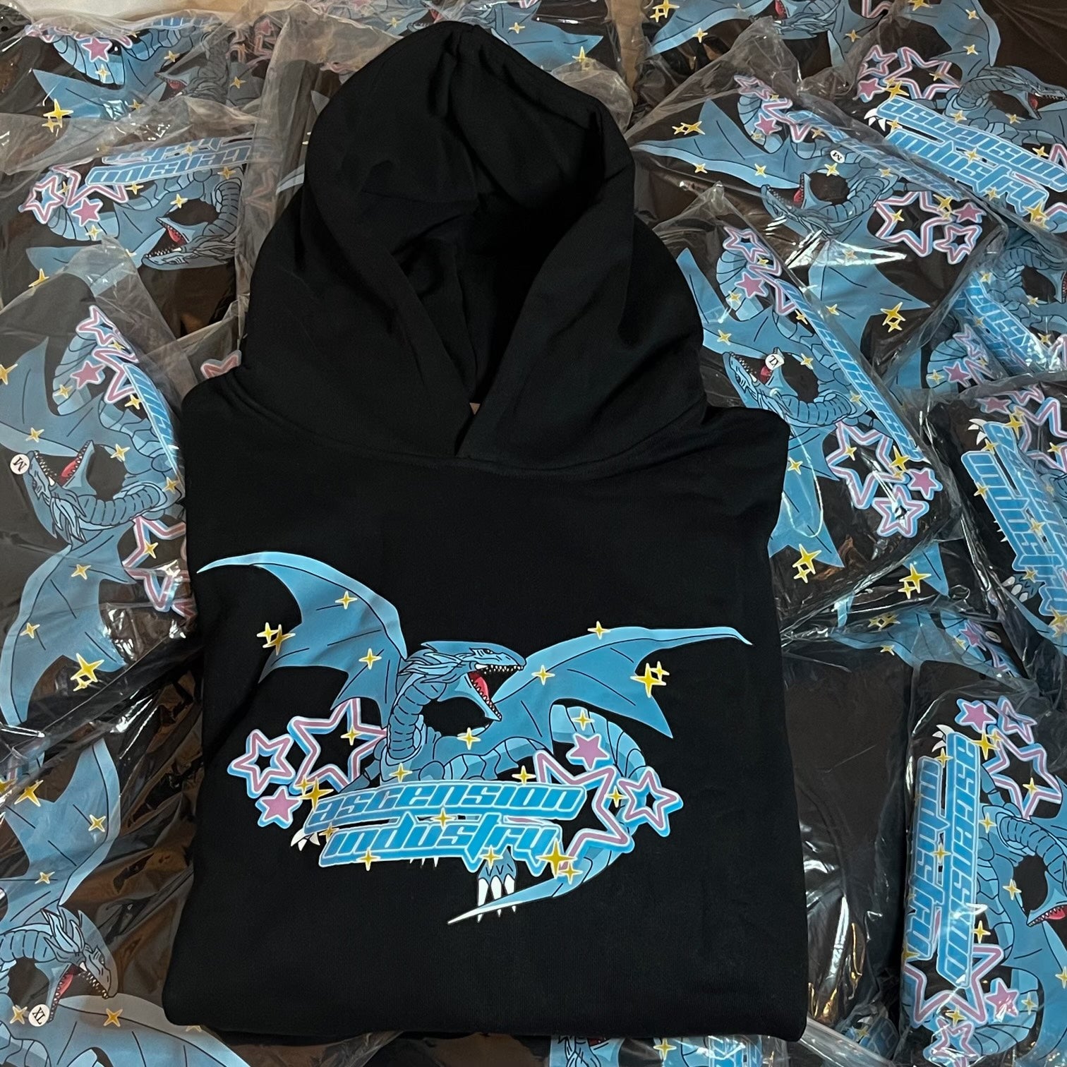 Blue eyes white dragon hoodie new arrivals