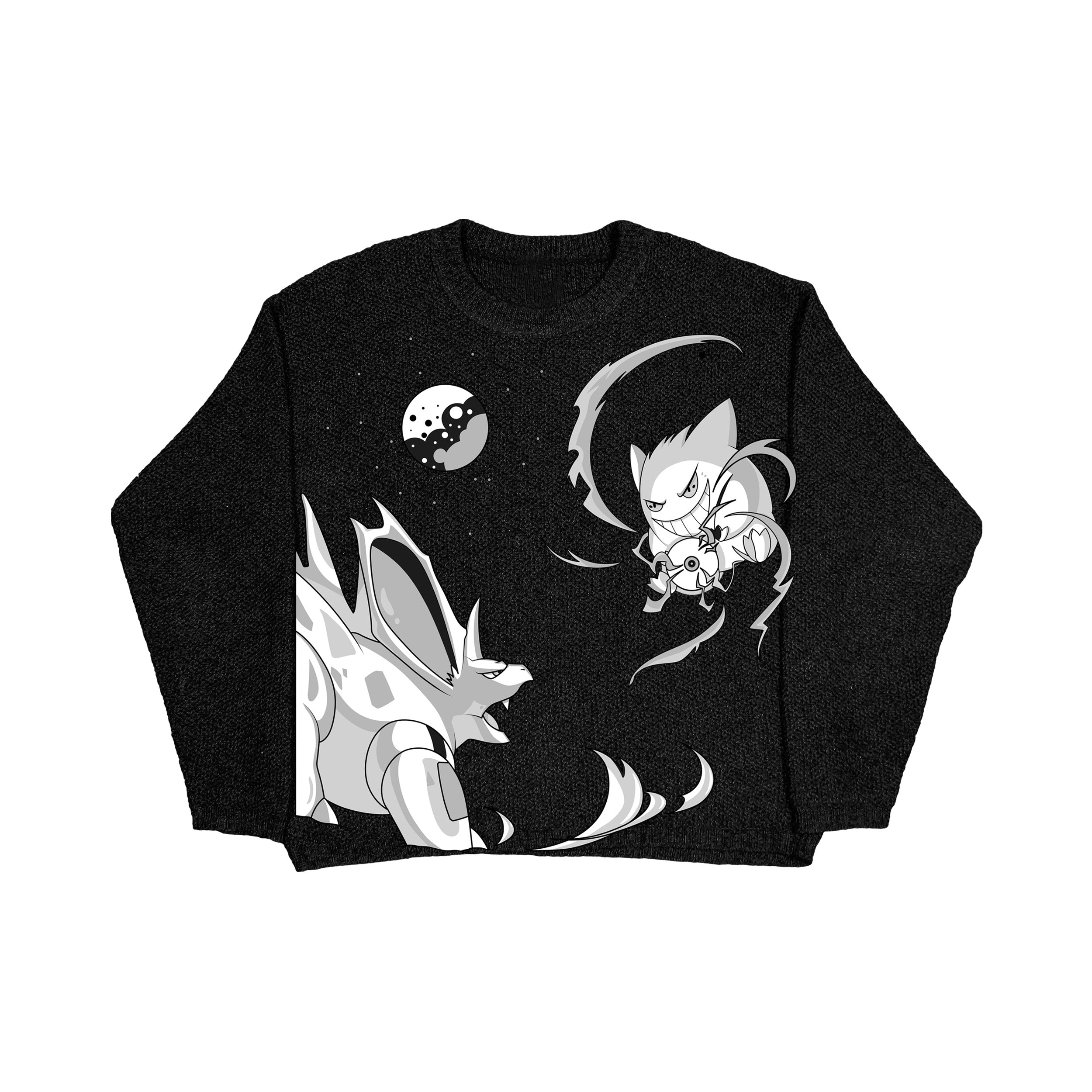 AI GENGAR KNIT SWEATER