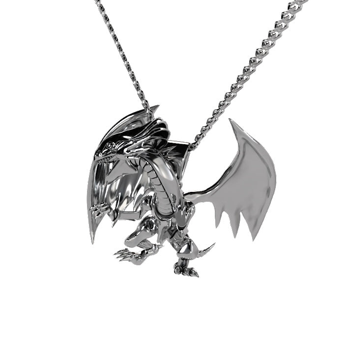 AI BLUE EYES WHITE DRAGON PENDANT