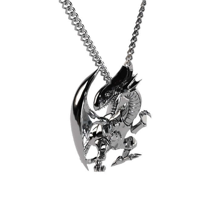 AI BLUE EYES WHITE DRAGON PENDANT